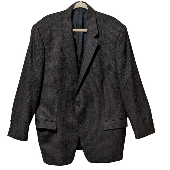 tallia Other - Vintage Tallia Wool 2 button tweed textured blazer sports coat men's 46R